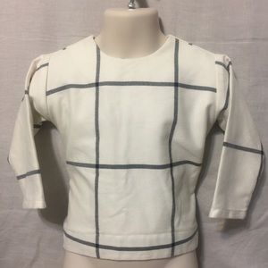 Motoreta Girl’s long sleeves high low top